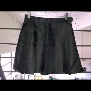 American Apparel Gabardine Tennis Skirt